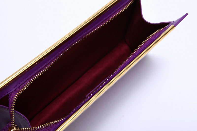 YSL lutetia clutch 30418 purple - Click Image to Close